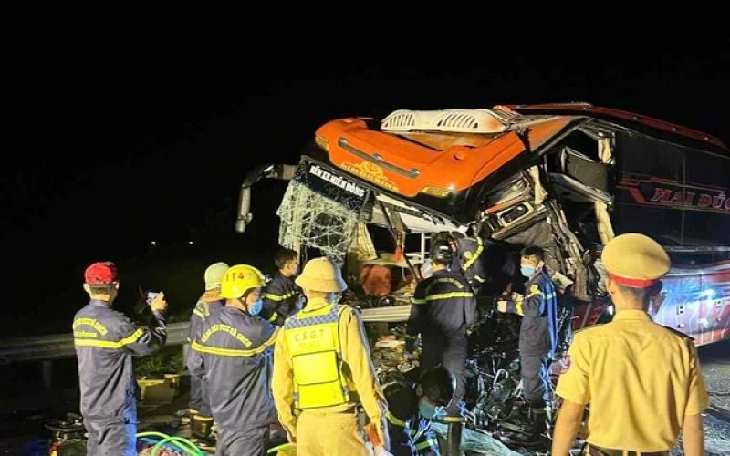 Tai nạn trên cao tốc Đà Nẵng–Quảng Ngãi: Kiểm tra ma túy đối với tài xế - Ảnh 2.