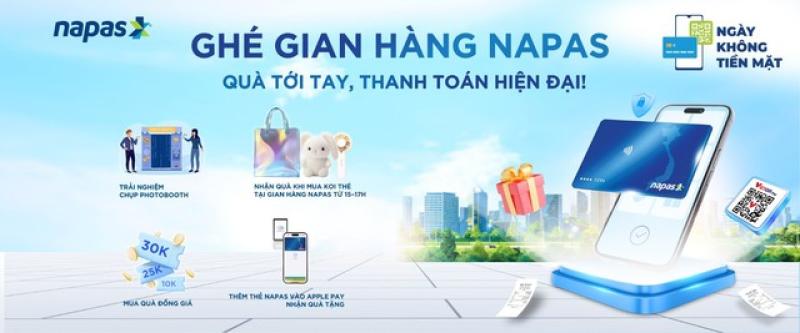 NAPAS: nhiều hoạt động mới mẻ, thú vị tại chuỗi sự kiện 'Ngày không tiền mặt' 2025- Ảnh 1.