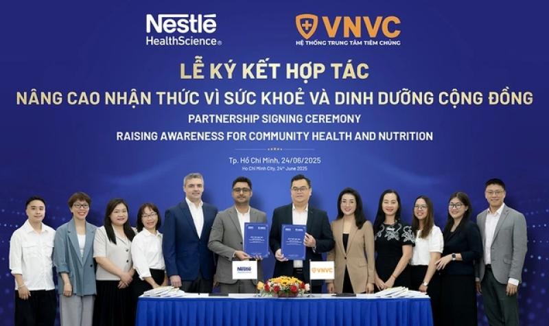 VNVC cùng thương hiệu dinh dưỡng quốc tế phục vụ cộng đồng trong bối cảnh ‘nóng’- Ảnh 1.