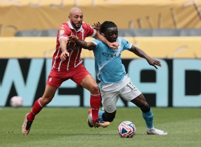 Rodri tái xuất, Man City nhọc nhằn đánh bại Wydad: HLV Guardiola đứng ngồi không yên- Ảnh 2.