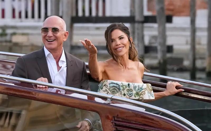 Đám cưới xa hoa của tỉ phú Jeff Bezos ở Ý- Ảnh 2.