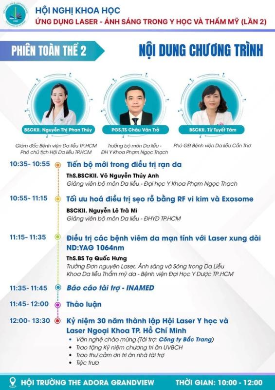 Hội nghị khoa học ‘Ứng dụng laser – ánh sáng trong y học và thẩm mỹ' - Ảnh 4.