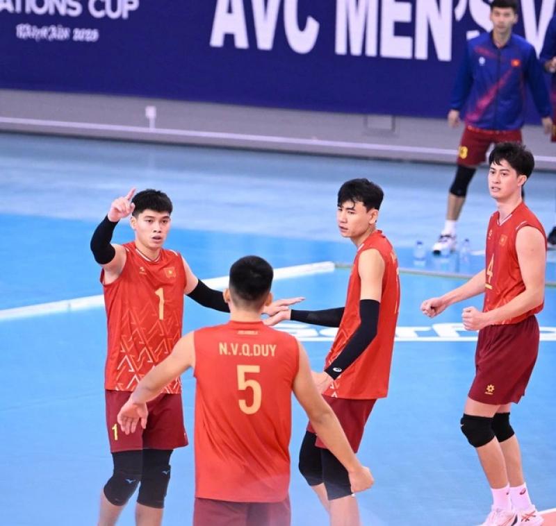 Lịch thi đấu bóng chuyền nam AVC Nations Cup hôm nay: Đội tuyển Việt Nam 'vượt núi'- Ảnh 2.