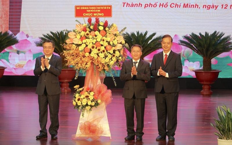 Học viện Cán bộ TP.HCM kỷ niệm 60 năm thành lập- Ảnh 1. Học viện Cán bộ TP.HCM kỷ niệm 60 năm thành lập- Ảnh 1.