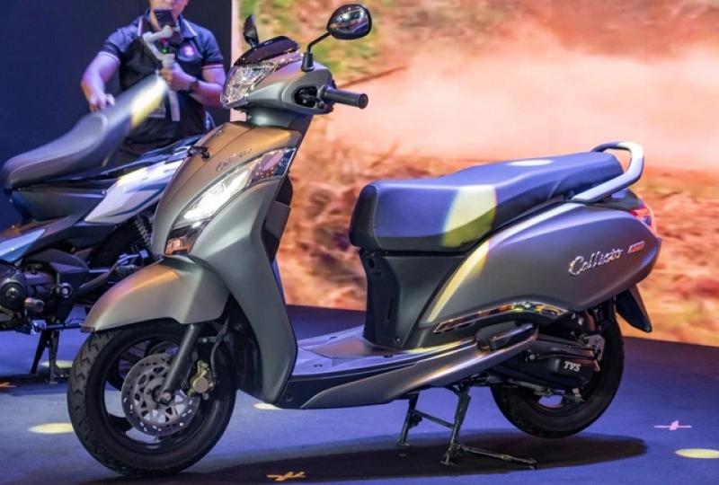 Khó cạnh tranh Honda Lead, xe tay ga TVS Callisto 125 giảm giá gần chục triệu đồng- Ảnh 1.