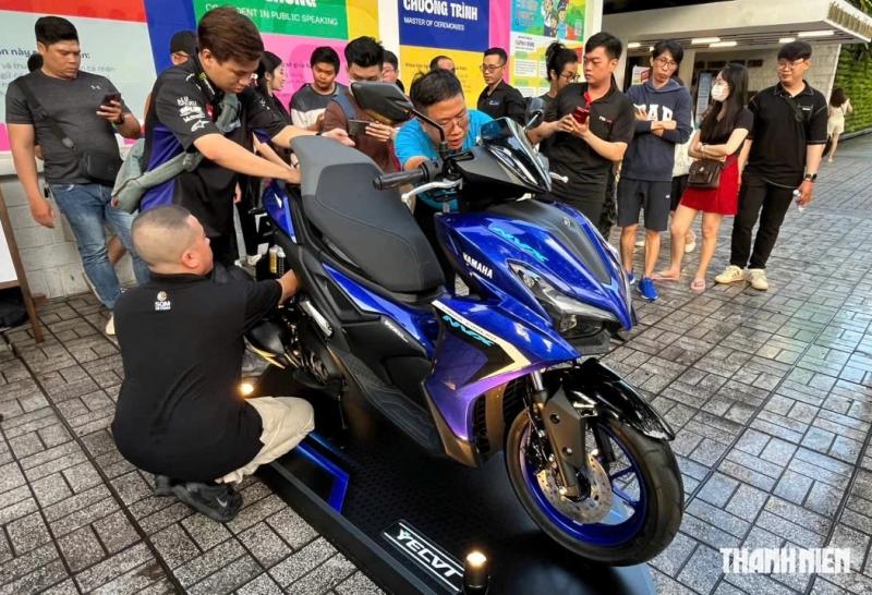 Yamaha NVX thế hệ mới lộ diện tại Việt Nam - Ảnh 1.