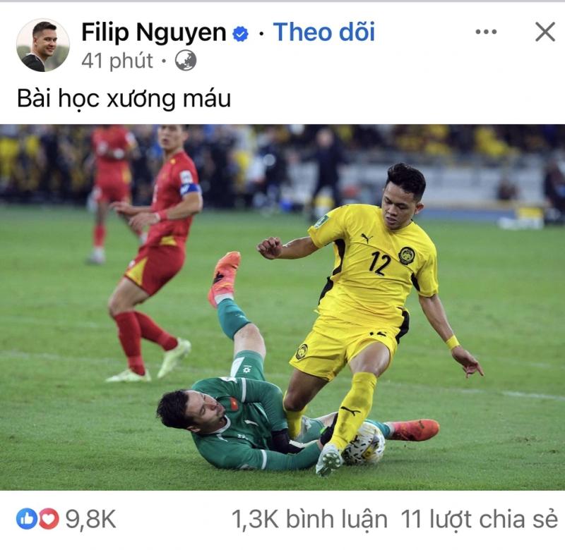 Nguyễn Filip nhận lượng tương tác ‘khủng’ sau dòng cảm thán: Bài học xương máu!- Ảnh 2.