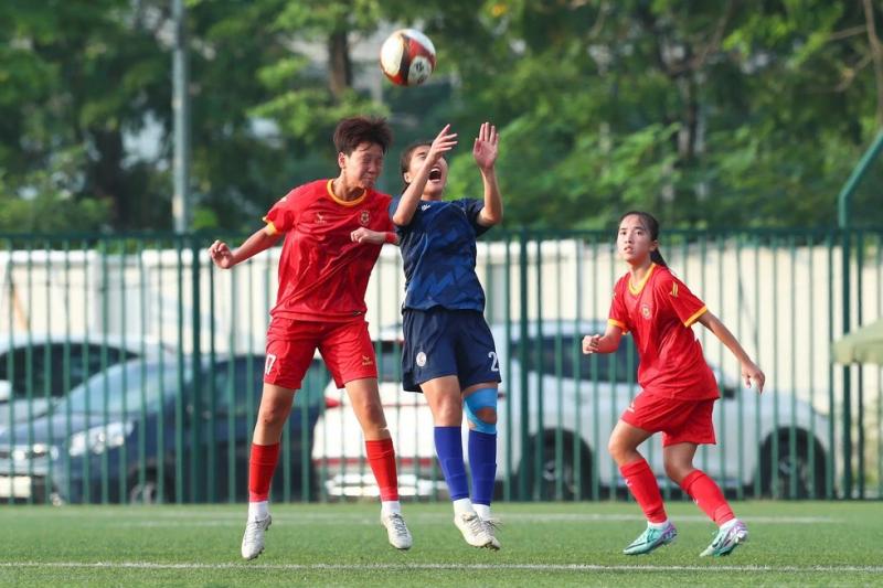 U.16 TP.HCM thắng đậm, quyết liệt bám đuổi tốp đầu giải U.16 nữ quốc gia- Ảnh 2.