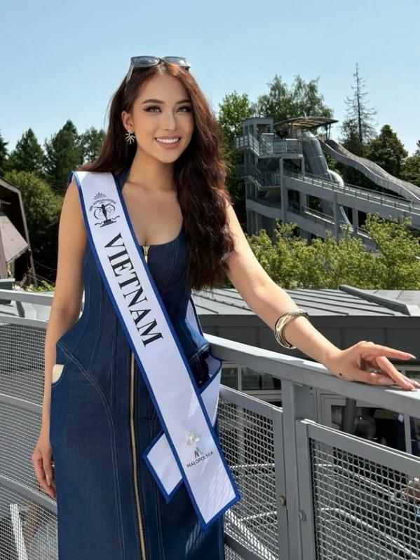 Vẻ nóng bỏng của người đẹp Việt tranh tài tại Hoa hậu Siêu quốc gia- Ảnh 2.
