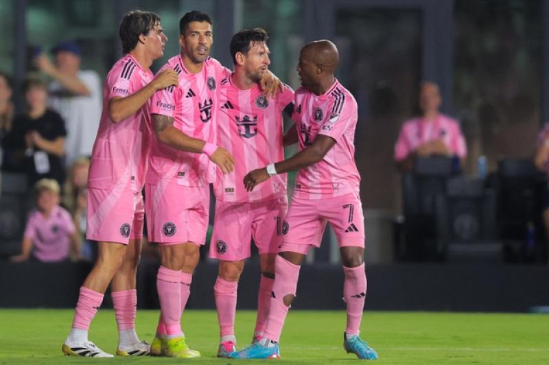 Messi khẩn cấp trở lại Inter Miami chuẩn bị trận khai mạc Club World Cup - Ảnh 1. Messi khẩn cấp trở lại Inter Miami chuẩn bị trận khai mạc Club World Cup - Ảnh 1.