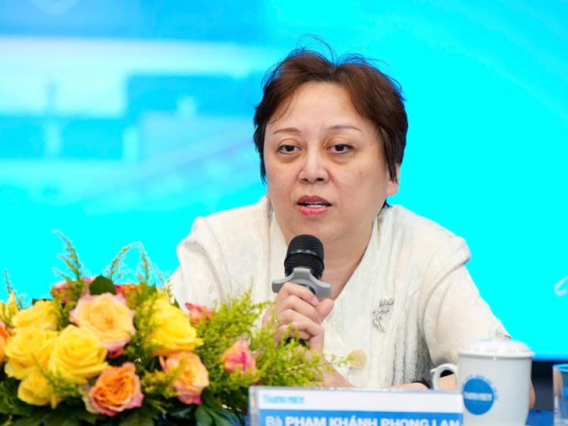 Bà Phạm Khánh Phong Lan chia sẻ về hàng gian và giải pháp chống hàng giả - Ảnh 3. Bà Phạm Khánh Phong Lan chia sẻ về hàng gian và giải pháp chống hàng giả - Ảnh 3.