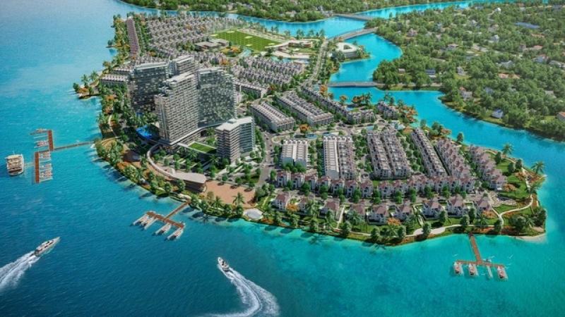 Đảo Kim Quy được cấp giấy phép xây dựng Trung tâm thương mại dịch vụ - Ảnh 1.