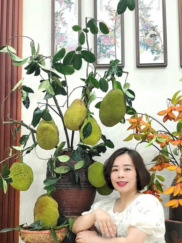Cô giáo Phú Thọ gây sốt với thú chơi cắm cành trái cây độc đáo , đặc biệt là dừa - Ảnh 2.