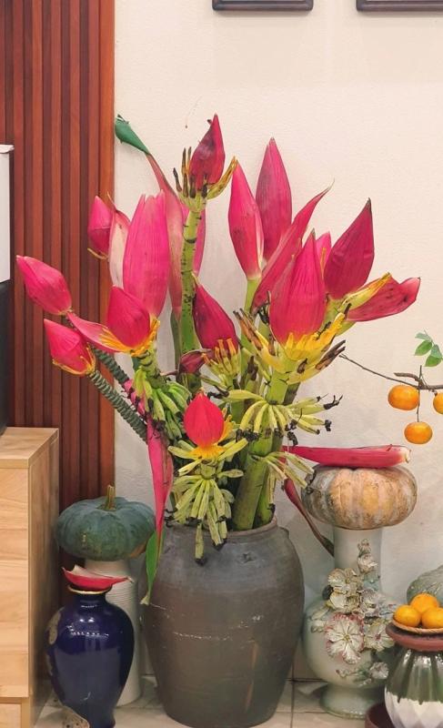 Cô giáo Phú Thọ gây sốt với thú chơi cắm cành trái cây độc đáo , đặc biệt là dừa - Ảnh 7.