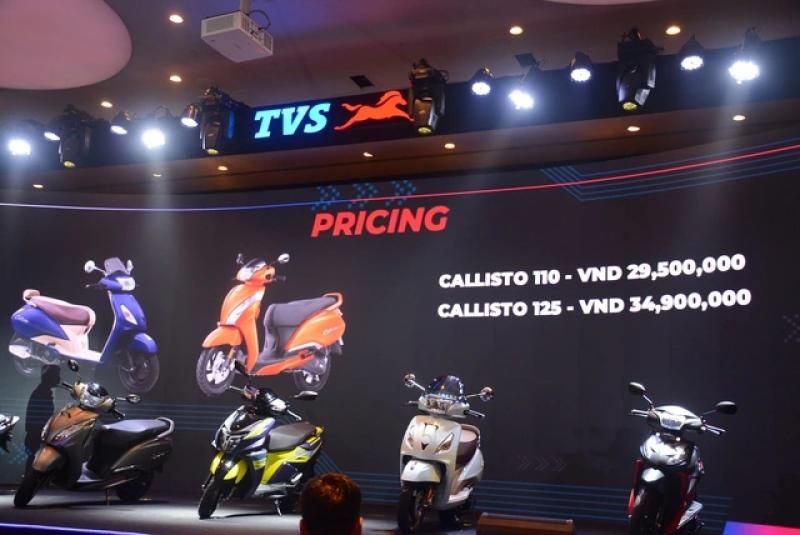 Khó cạnh tranh Honda Lead, xe tay ga TVS Callisto 125 giảm giá gần chục triệu đồng- Ảnh 2.