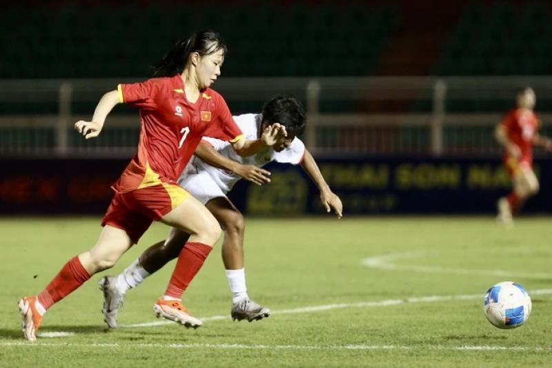U.19 Việt Nam, Thái Lan thắng ấn tượng ở giải nữ: 2 siêu phẩm tại sân Thống Nhất- Ảnh 9.