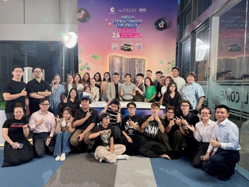 Một phiên livestream, CEO Nguyễn Quốc Cường bán 517 căn hộ- Ảnh 1.