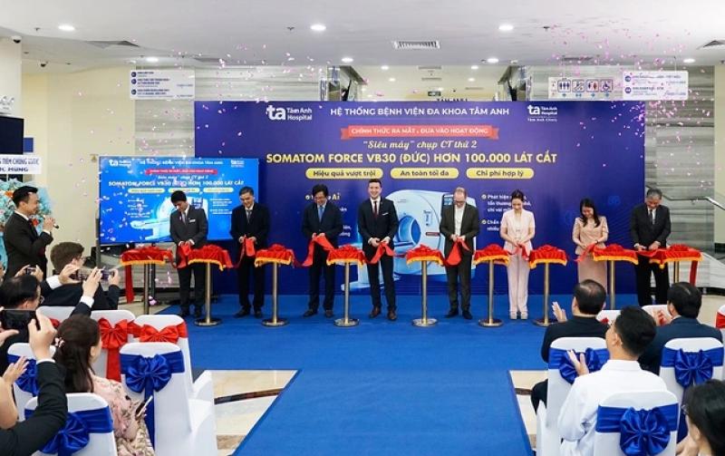 Bệnh viện Tâm Anh vận hành ‘siêu máy CT’ chào đón ‘siêu đô thị’ TP.HCM - Ảnh 1.