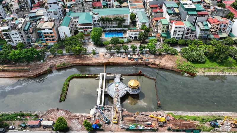 Hà Nội gấp rút 'hồi sinh' sông Tô Lịch  - Ảnh 4.