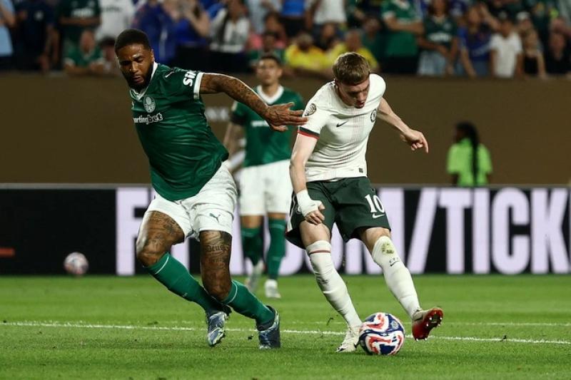 ‘Tiểu Messi’ ghi siêu phẩm, Palmeiras vẫn nhường vé bán kết cho Chelsea: Vì Palmer quá hay- Ảnh 3.