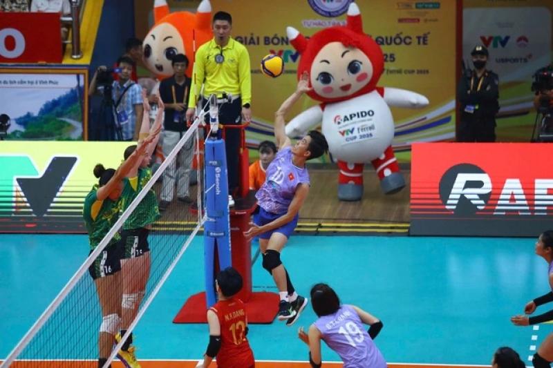 Lịch thi đấu tứ kết bóng chuyền nữ quốc tế VTV Cup hôm nay: U.21 Việt Nam đấu Thanh Thúy, Bích Tuyền- Ảnh 1. Lịch thi đấu tứ kết bóng chuyền nữ quốc tế VTV Cup hôm nay: U.21 Việt Nam đấu Thanh Thúy, Bích Tuyền- Ảnh 1.