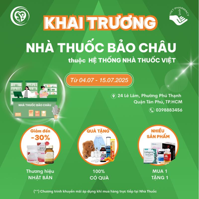 Khai trương Nhà thuốc Bảo Châu: Tràn ngập ưu đãi hấp dẫn- Ảnh 2.