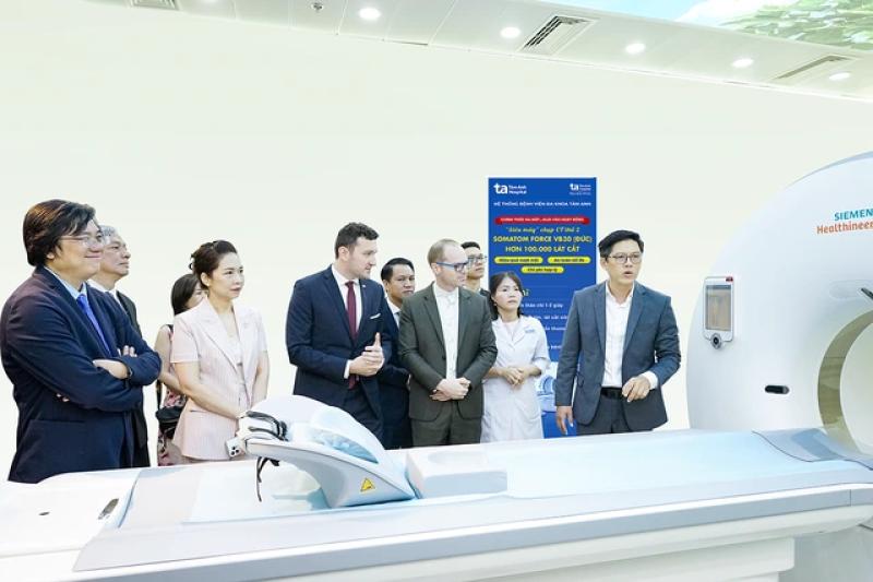 Bệnh viện Tâm Anh vận hành ‘siêu máy CT’ chào đón ‘siêu đô thị’ TP.HCM - Ảnh 5.