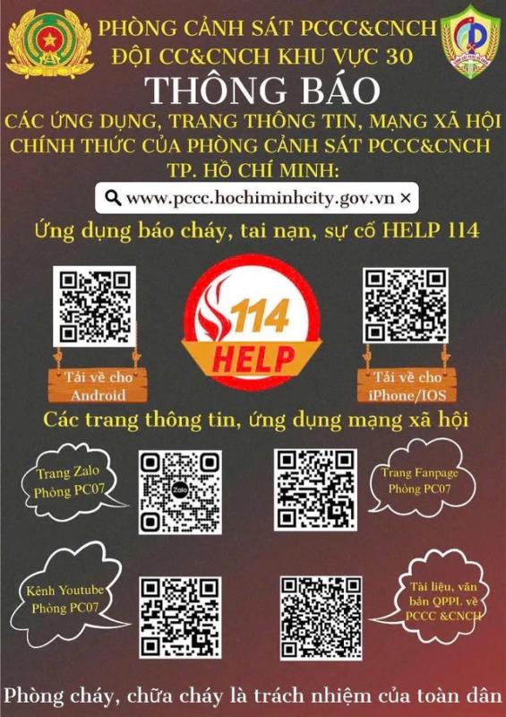 TP.HCM: Quét mã QR phòng chống cháy nổ ở các chung cư, nhà ở xã hội- Ảnh 3.