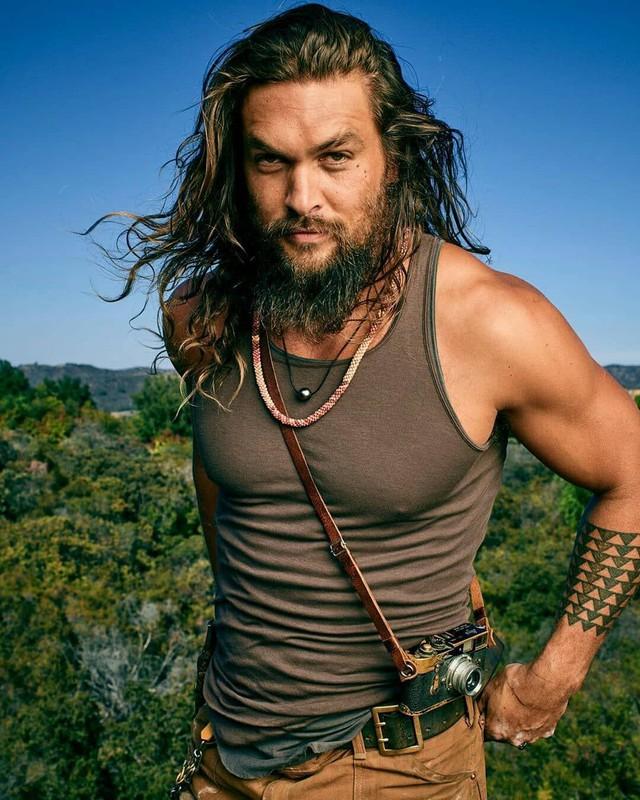 Diện mạo khác lạ của 'Aquaman' Jason Momoa sau lần đầu cạo râu  - Ảnh 2.
