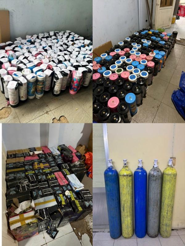 Khởi tố 8 người trong đường dây 'bóng cười' trăm tỷ núp bóng quán bar ở TP.HCM- Ảnh 3. Khởi tố 8 người trong đường dây 'bóng cười' trăm tỷ núp bóng quán bar ở TP.HCM- Ảnh 3.
