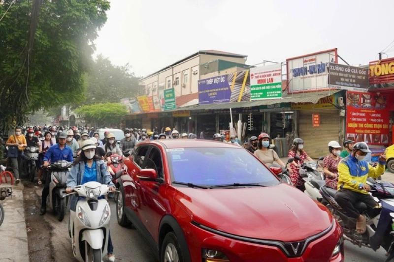 Hiện trạng vùng lõi sẽ cấm xe máy xăng ở Hà Nội- Ảnh 13.