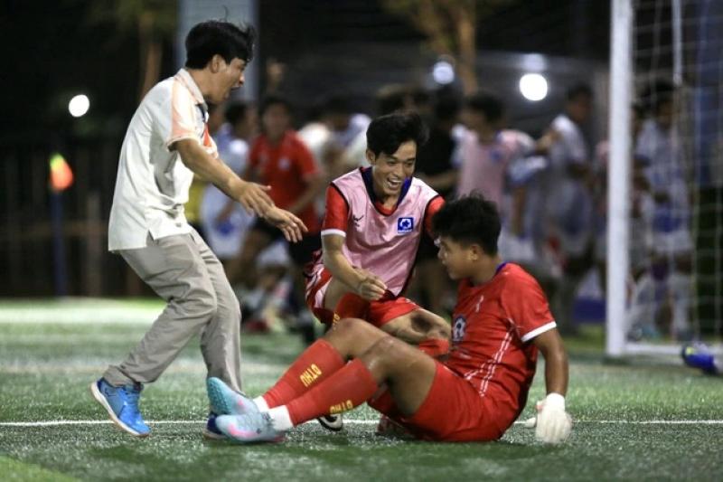 Chung kết ‘trong mơ' bóng đá sinh viên Cúp Trường Đại học Đồng Tháp- Ảnh 5.