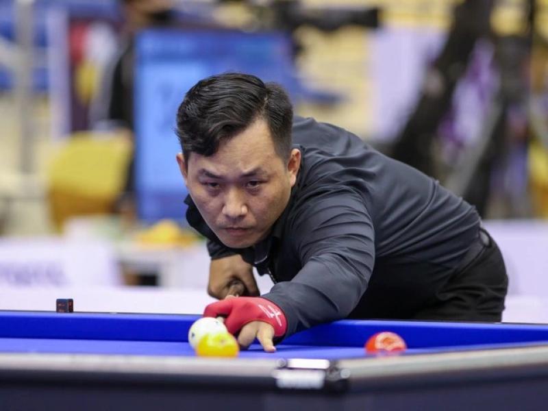 World Cup billiards: 3 cơ thủ Việt Nam thi đấu hay, toàn thắng trận ra quân- Ảnh 1. World Cup billiards: 3 cơ thủ Việt Nam thi đấu hay, toàn thắng trận ra quân- Ảnh 1.