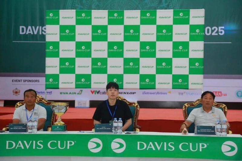 Davis Cup 2025: Việt Nam vào 'bảng tử thần' cùng Thái Lan, Ả Rập Xê Út- Ảnh 1. Davis Cup 2025: Việt Nam vào 'bảng tử thần' cùng Thái Lan, Ả Rập Xê Út- Ảnh 1.