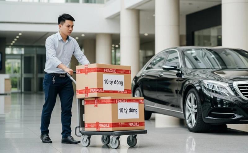 Cựu cán bộ TAND tối cao nhận 2 thùng carton chứa 20 tỉ để lừa 'chạy án'- Ảnh 1.