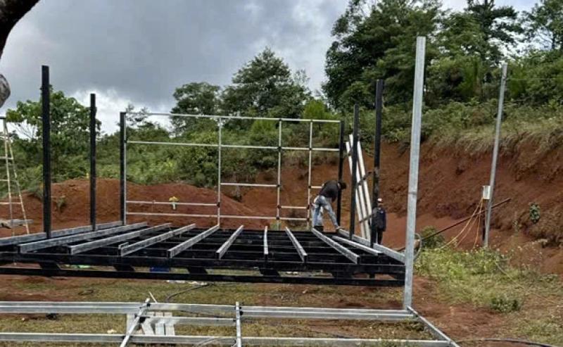 Kiểm tra đột xuất phát hiện vi phạm xây dựng tại Măng Đen- Ảnh 1.