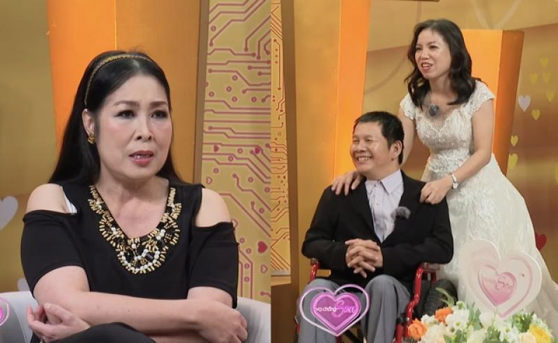 Hồng Vân ngưỡng mộ chuyện tình của và chồng khuyết tật hơn 11 tuổi  - Ảnh 1.