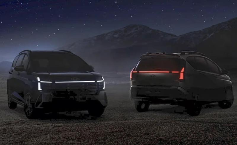 Hyundai hé lộ bản nâng cấp Stargazer 2025, 'lột xác' về diện mạo - Ảnh 1.