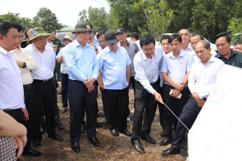 Chủ tịch Lâm Đồng họp giữa rừng chỉ đạo tháo gỡ khó khăn cho KCN Sơn Mỹ - Ảnh 2.