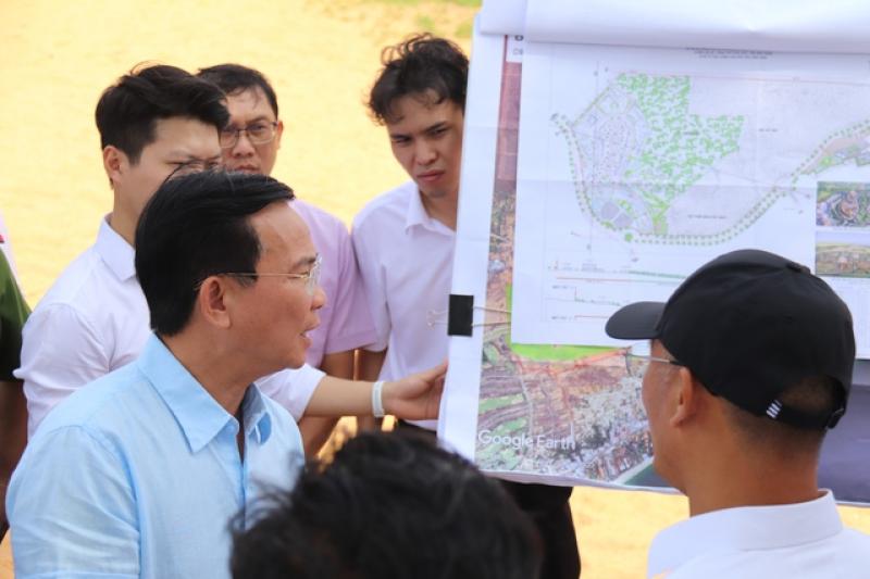Chủ tịch UBND tỉnh Lâm Đồng Hồ Văn Mười khảo sát dự án rừng dầu Hồng Liêm - Ảnh 3.