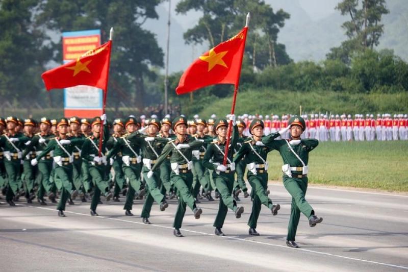 Mãn nhãn buổi diễu binh 15 . 000 Chiến sĩ công an và quân đội hợp luyện - Ảnh 10.