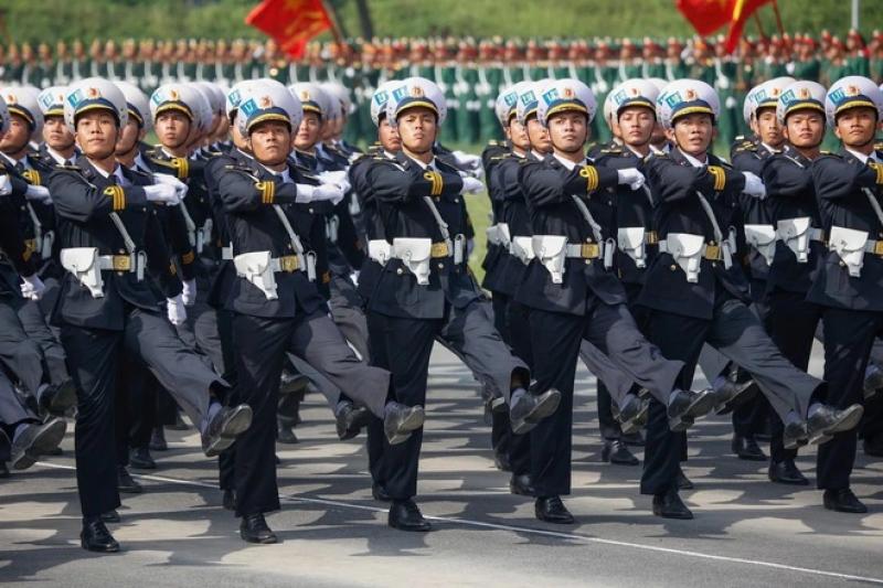 Mãn nhãn buổi diễu binh 15 . 000 Chiến sĩ công an và quân đội hợp luyện - Ảnh 15.