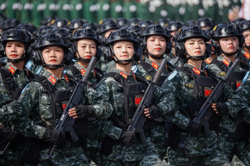Mãn nhãn buổi diễu binh 15 . 000 Chiến sĩ công an và quân đội hợp luyện - Ảnh 24.