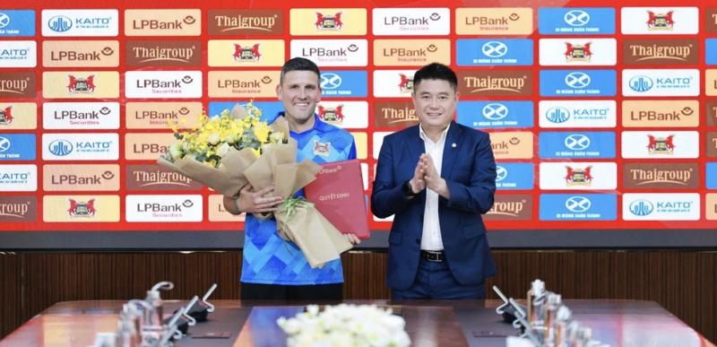 Logo mới của Ninh Bình FC có hình ảnh đặc biệt, sao cũ HAGL ra mắt gây chú ý- Ảnh 1.