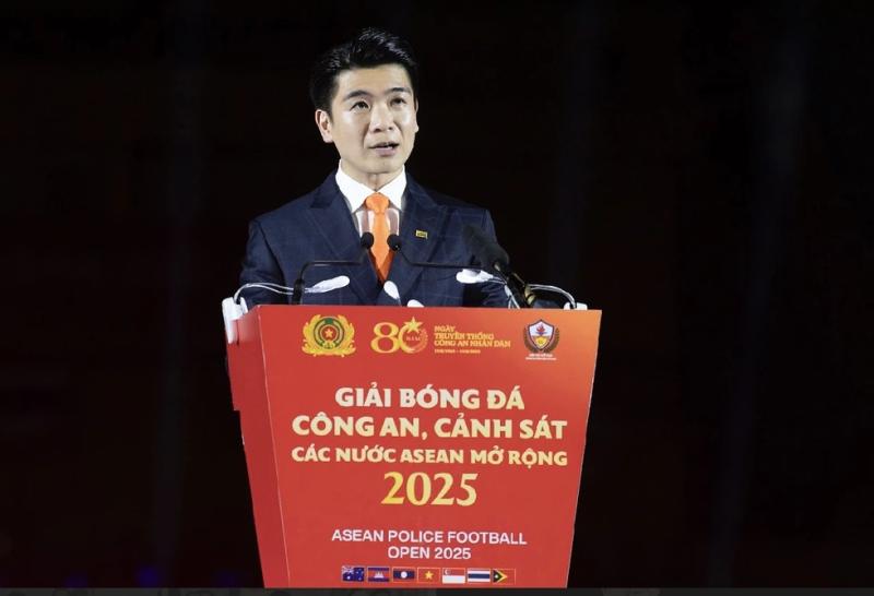 Thủ tướng Phạm Minh Chính dự lễ khai mạc giải bóng đá Công an-Cảnh sát ASEAN  - Ảnh 17.