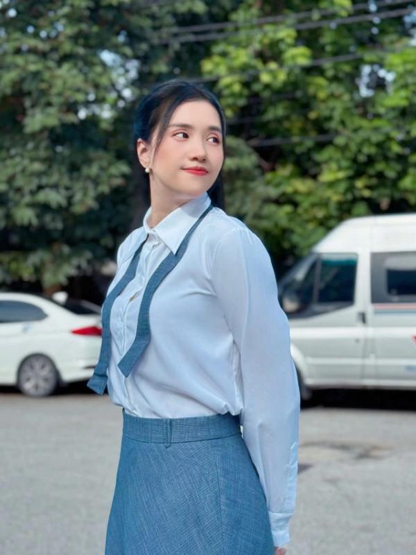 Nhan sắc diễn viên Thanh Hoa - gái xinh gây bão phim Dịu dàng màu nắng - Ảnh 2.