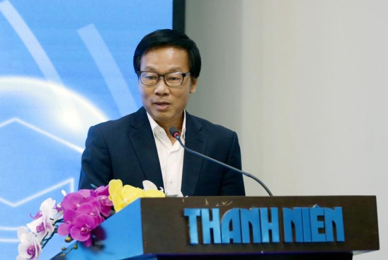 Báo Thanh Niên trao chứng nhận cho sinh viên ngành quan hệ công chúng Trường ĐH Văn Lang- Ảnh 8.
