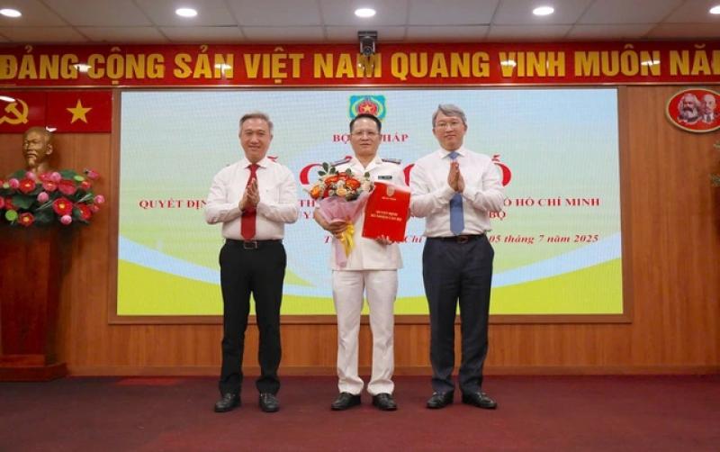 Ông Nguyễn Văn Hòa được bổ nhiệm làm Trưởng Thi hành án dân sự TP.HCM- Ảnh 1.