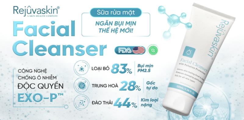 Sữa rửa mặt tiên phong với công nghệ hỗ trợ làm sạch bụi mịn PM2.5- Ảnh 1.