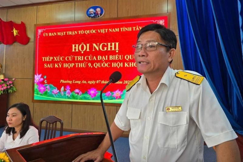 Tây Ninh: Cử tri phản ánh tình trạng thu thuế trì trệ ảnh hưởng người dân- Ảnh 3.